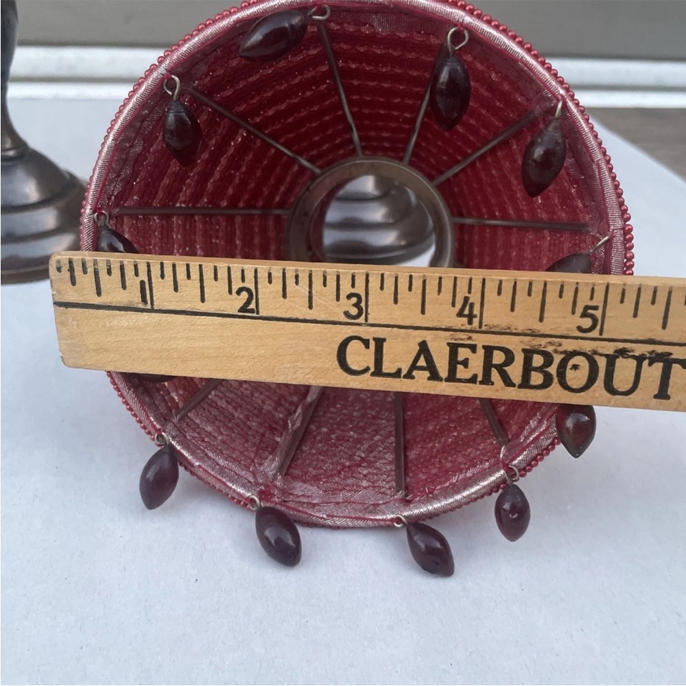 Vintage Tea Light Holder lamp - Picture 9 of 10